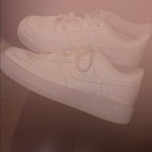 White Low-Top Sneakers